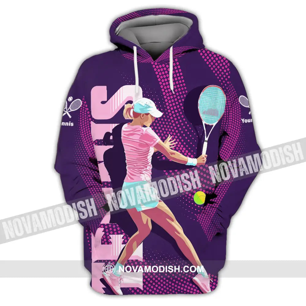 Women Shirt - Custom Tennis 3D Shirt Hoodie / S T-shirt