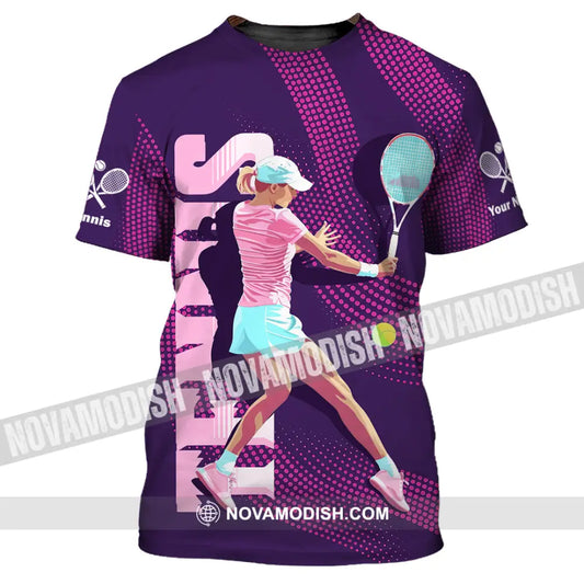 Women Shirt - Custom Tennis 3D Shirt T-Shirt / S T-shirt