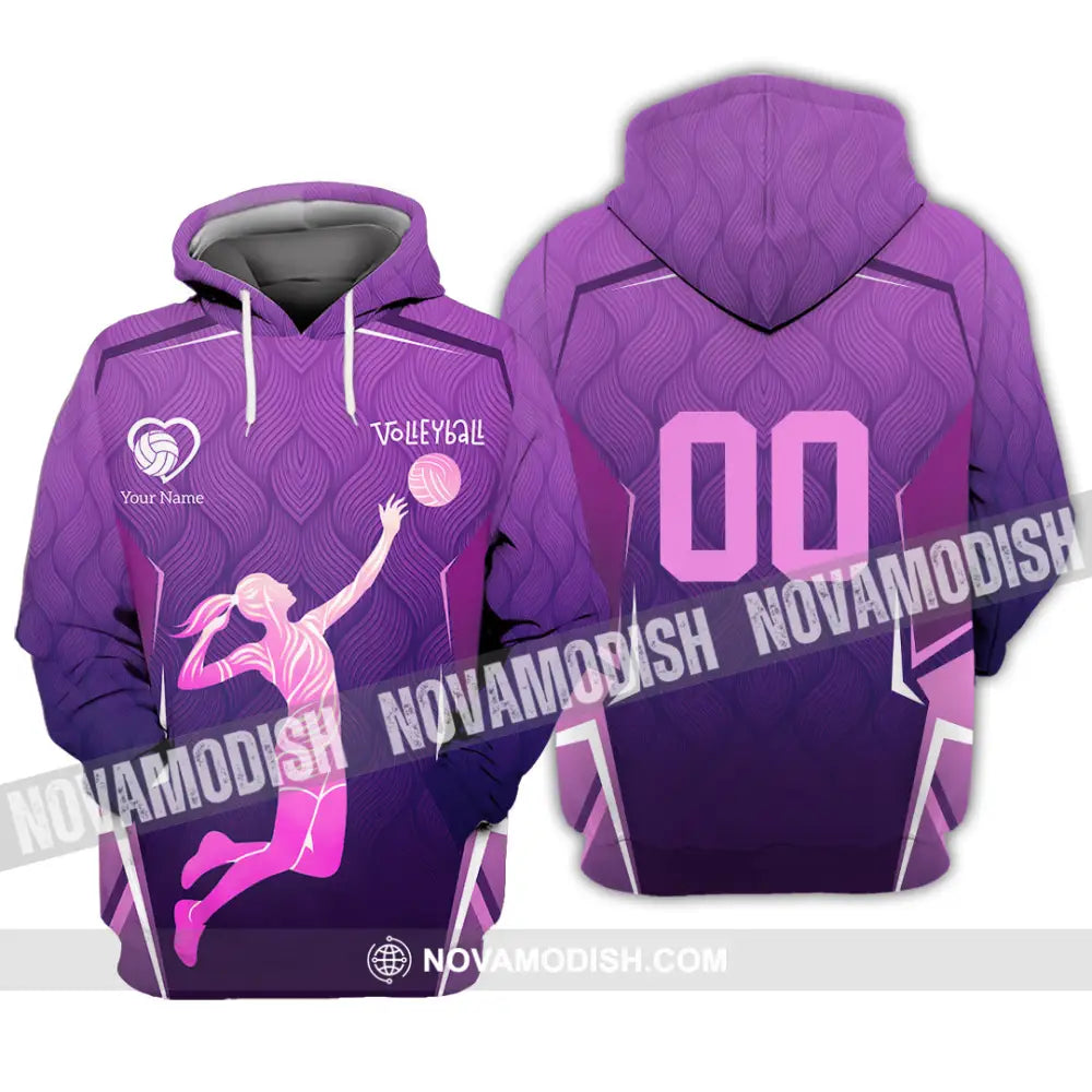 Women Shirt - Custom Volleyball 3D Shirt - Hoodie / S - T-shirt