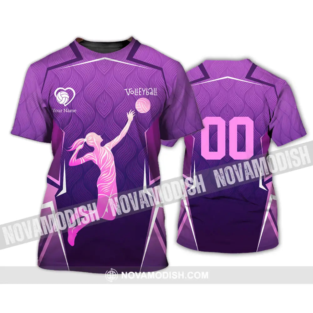 Women Shirt - Custom Volleyball 3D Shirt - T-Shirt / S - T-shirt