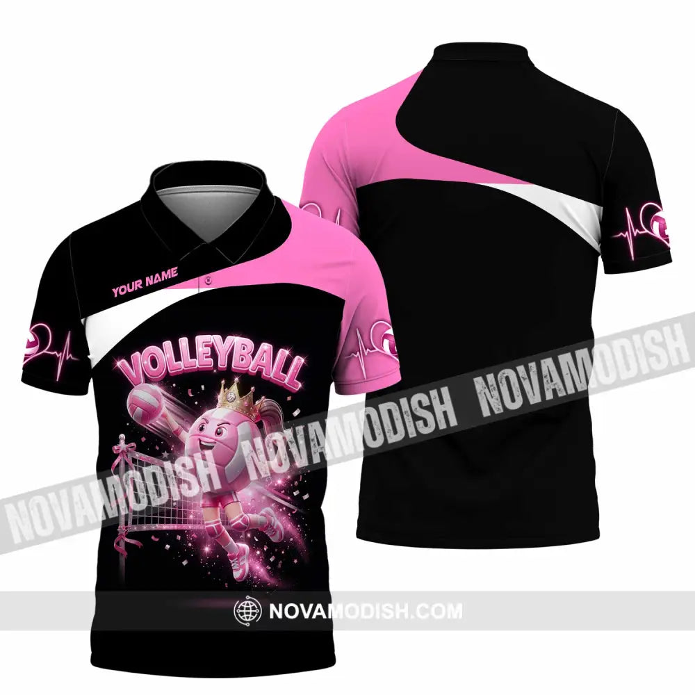 Women Shirt - Custom Volleyball Queen Shirt - Polo Shirt / S - T-shirt