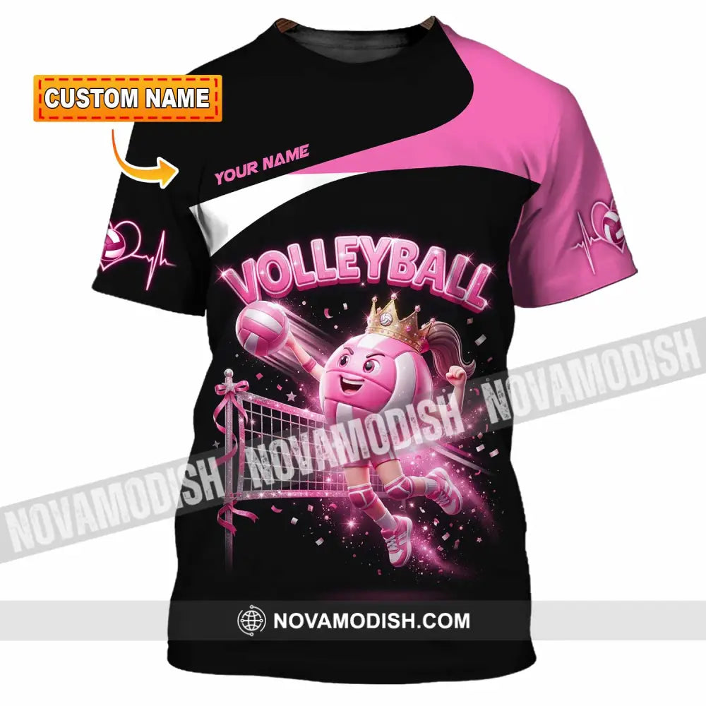 Women Shirt - Custom Volleyball Queen Shirt - T-shirt