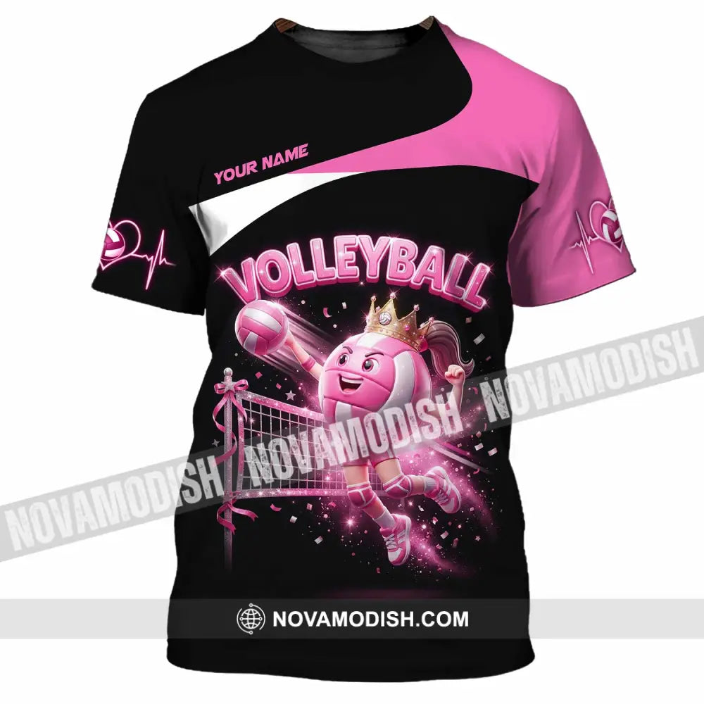 Women Shirt - Custom Volleyball Queen Shirt - T-Shirt / S - T-shirt