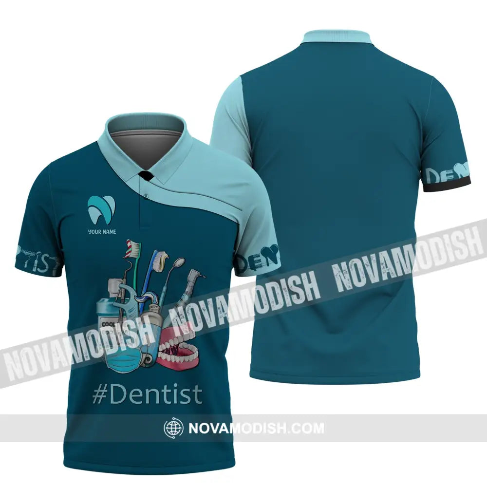 Women Shirt Dental Dentist Hoodie Sportwear Polo / S T-Shirt