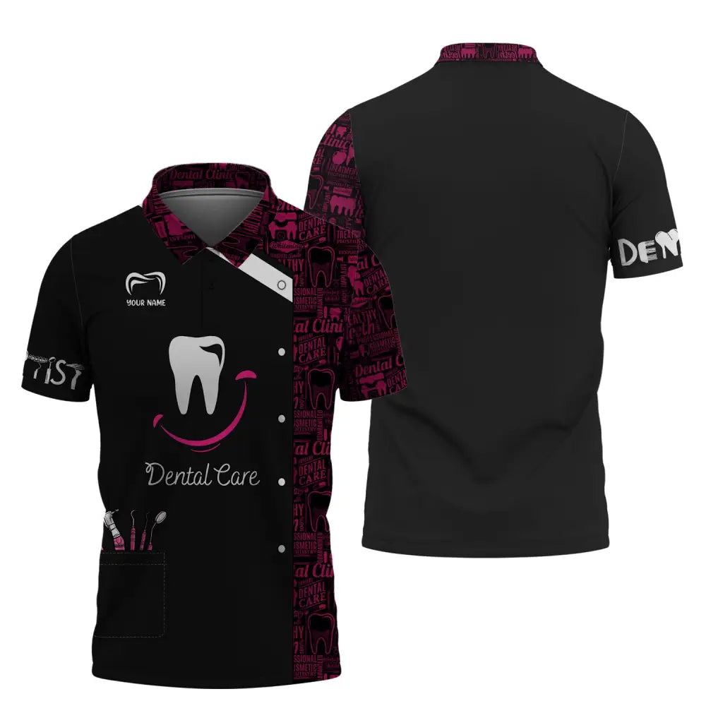Women Shirt Dental Dentist Hoodie Sportwear Polo / S T-Shirt