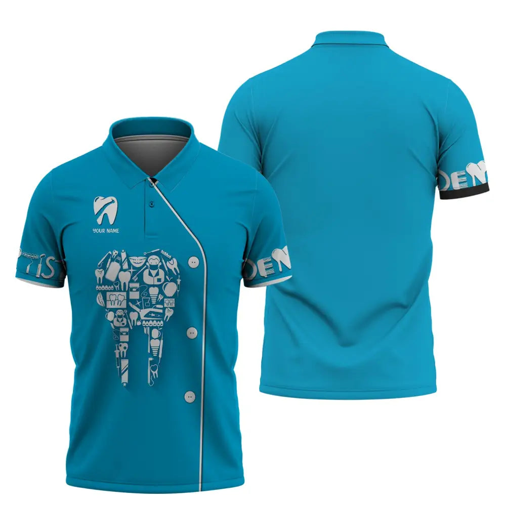 Women Shirt Dental Dentist Hoodie Sportwear Polo / S T-Shirt
