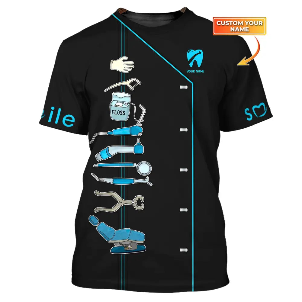 Women Shirt Dental Dentist Hoodie Sportwear T-Shirt / S