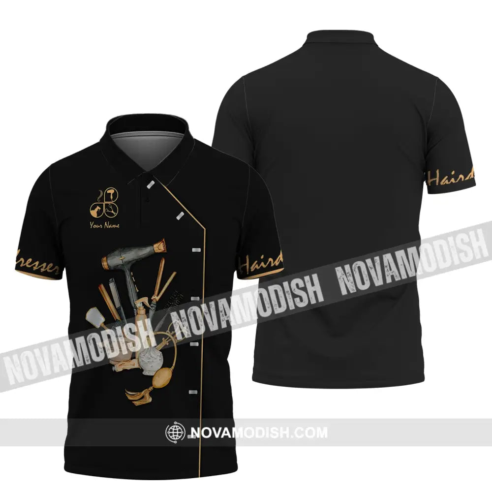 Women Shirt Hair Stylist Hairdresser Sportwear Polo / S T-Shirt