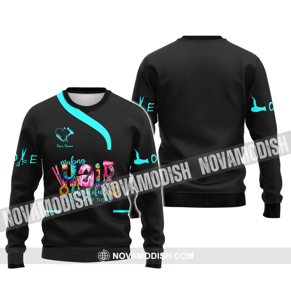 Women Shirt Hair Stylist Hairdresser Sportwear T-Shirt