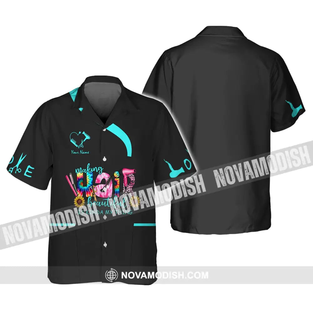 Women Shirt Hair Stylist Hairdresser Sportwear T-Shirt