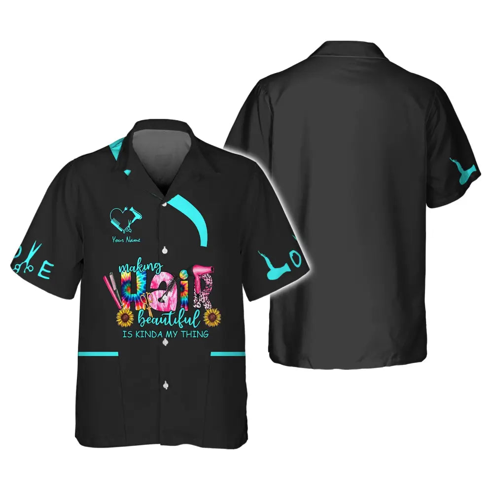 Women Shirt Hair Stylist Hairdresser Sportwear T-Shirt