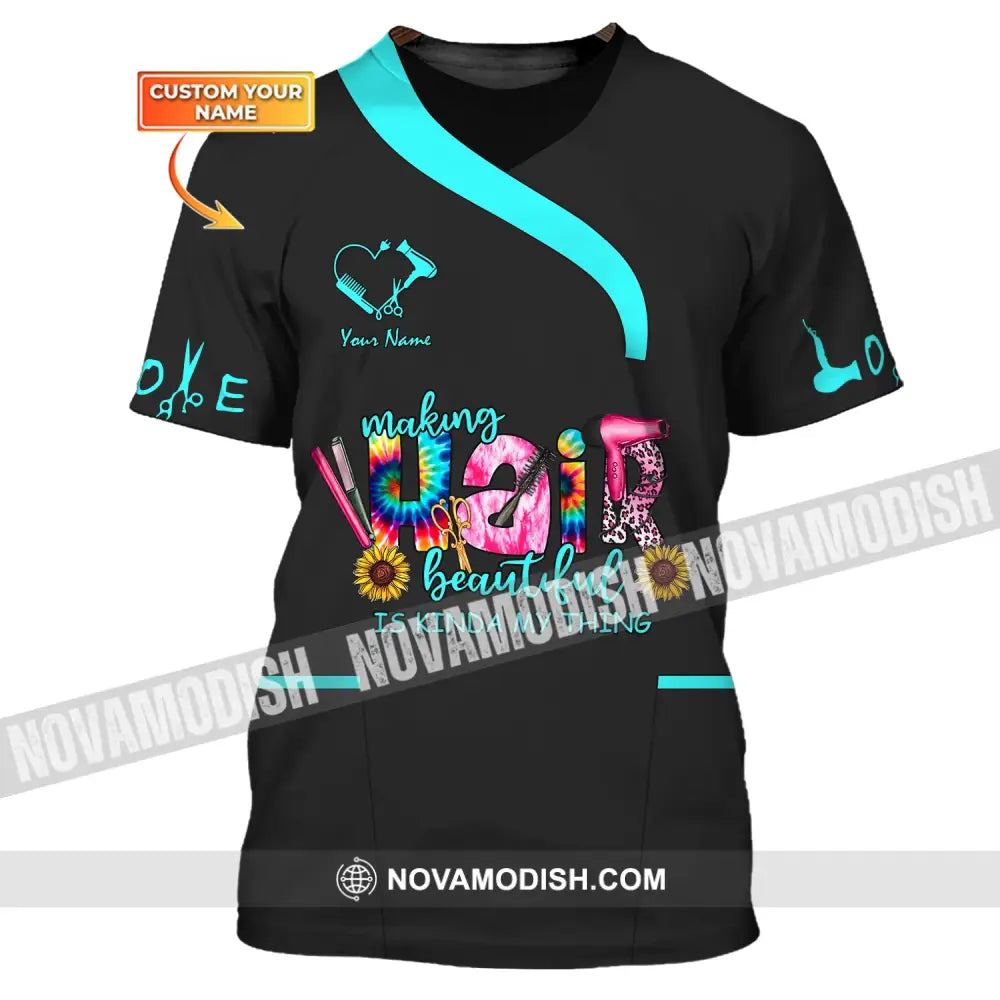 Women Shirt Hair Stylist Hairdresser Sportwear T-Shirt / S