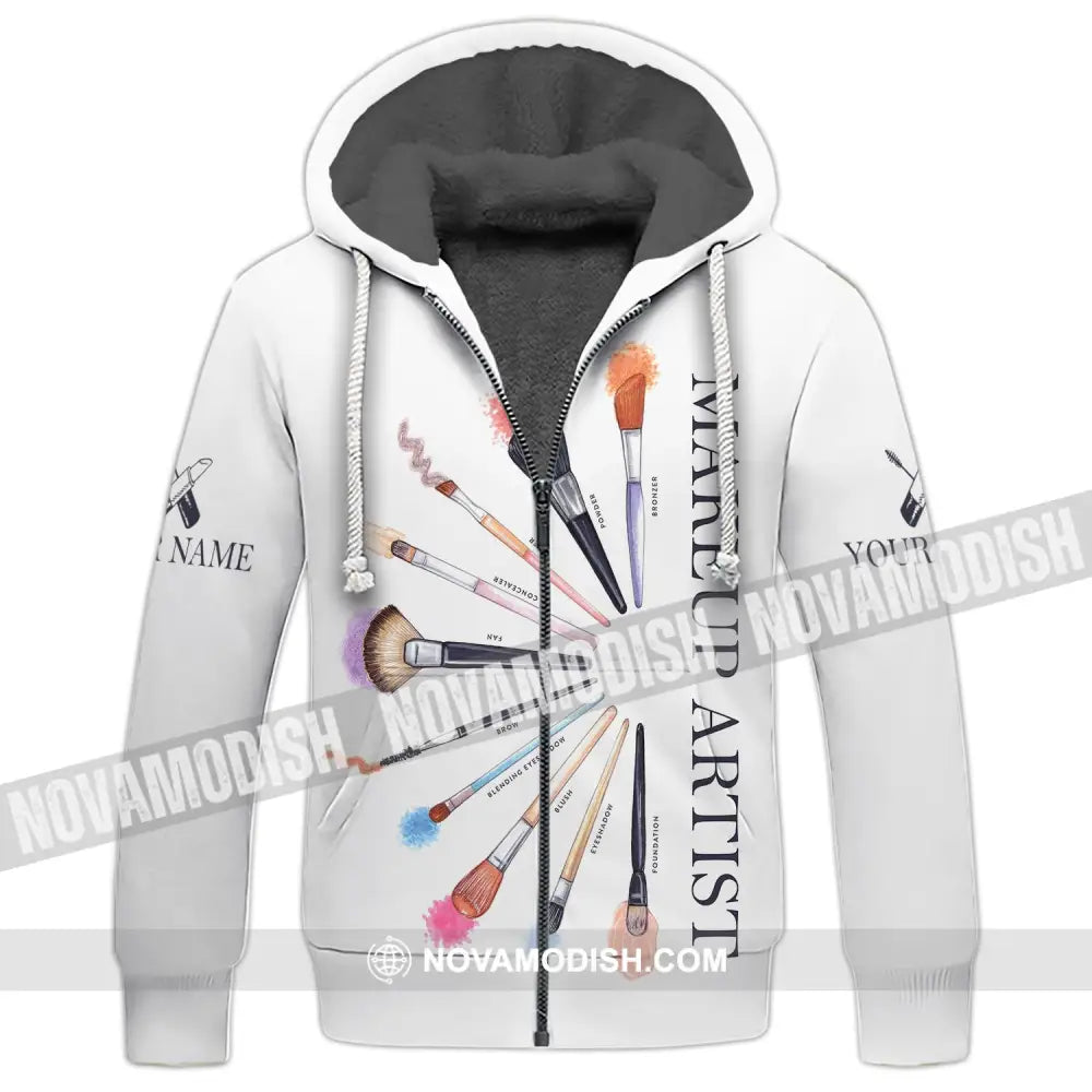 Women Shirt Makeup Artist Hoodie Sportwear T-Shirt