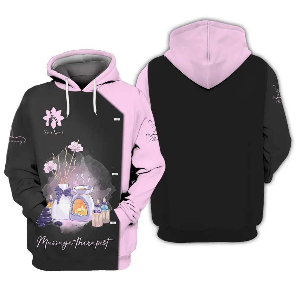 Women Shirt Massage Therapist Sportwear Hoodie / S T-Shirt