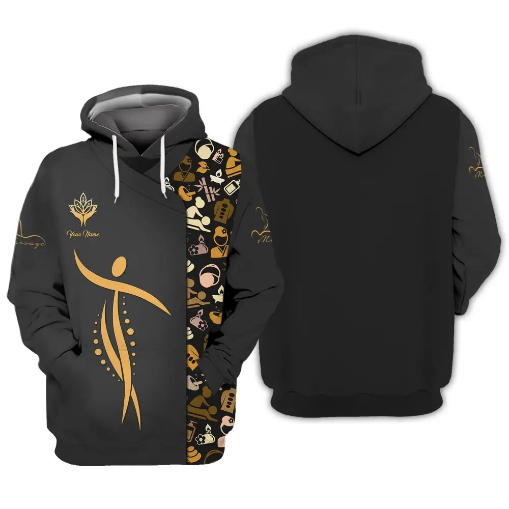 Women Shirt Massage Therapist Sportwear Hoodie / S T-Shirt