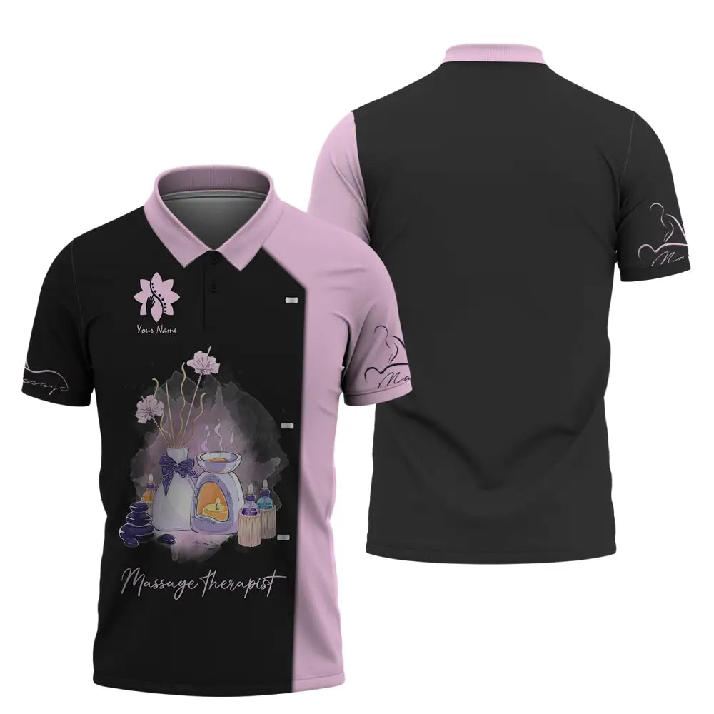 Women Shirt Massage Therapist Sportwear Polo / S T-Shirt