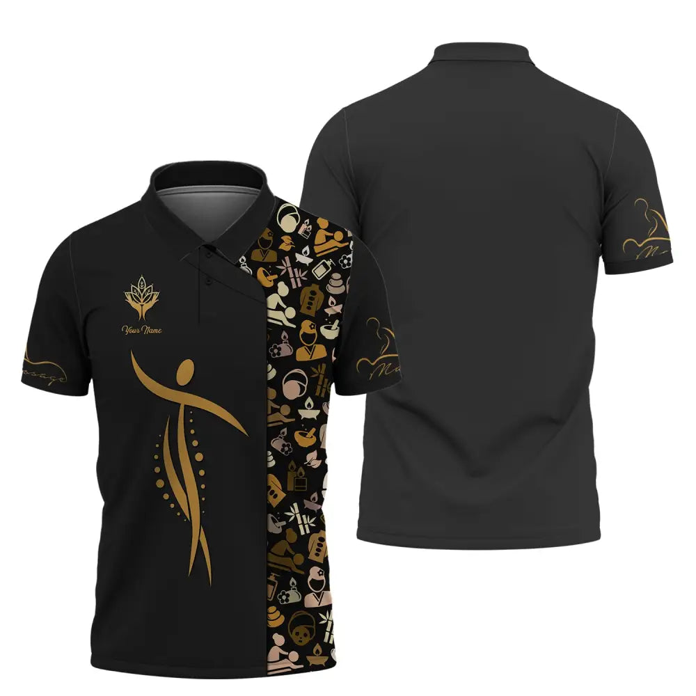 Women Shirt Massage Therapist Sportwear Polo / S T-Shirt