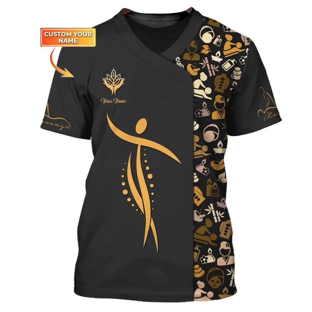 Women Shirt Massage Therapist Sportwear T-Shirt / S