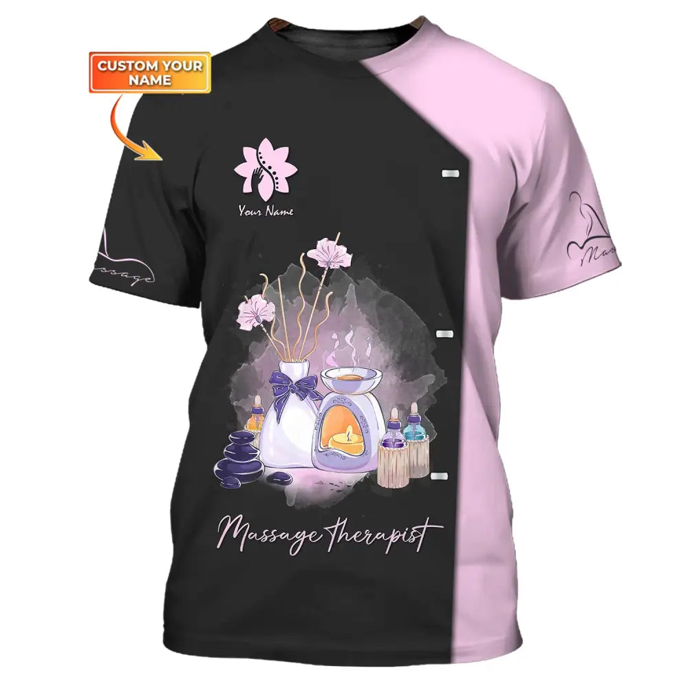 Women Shirt Massage Therapist Sportwear T-Shirt / S