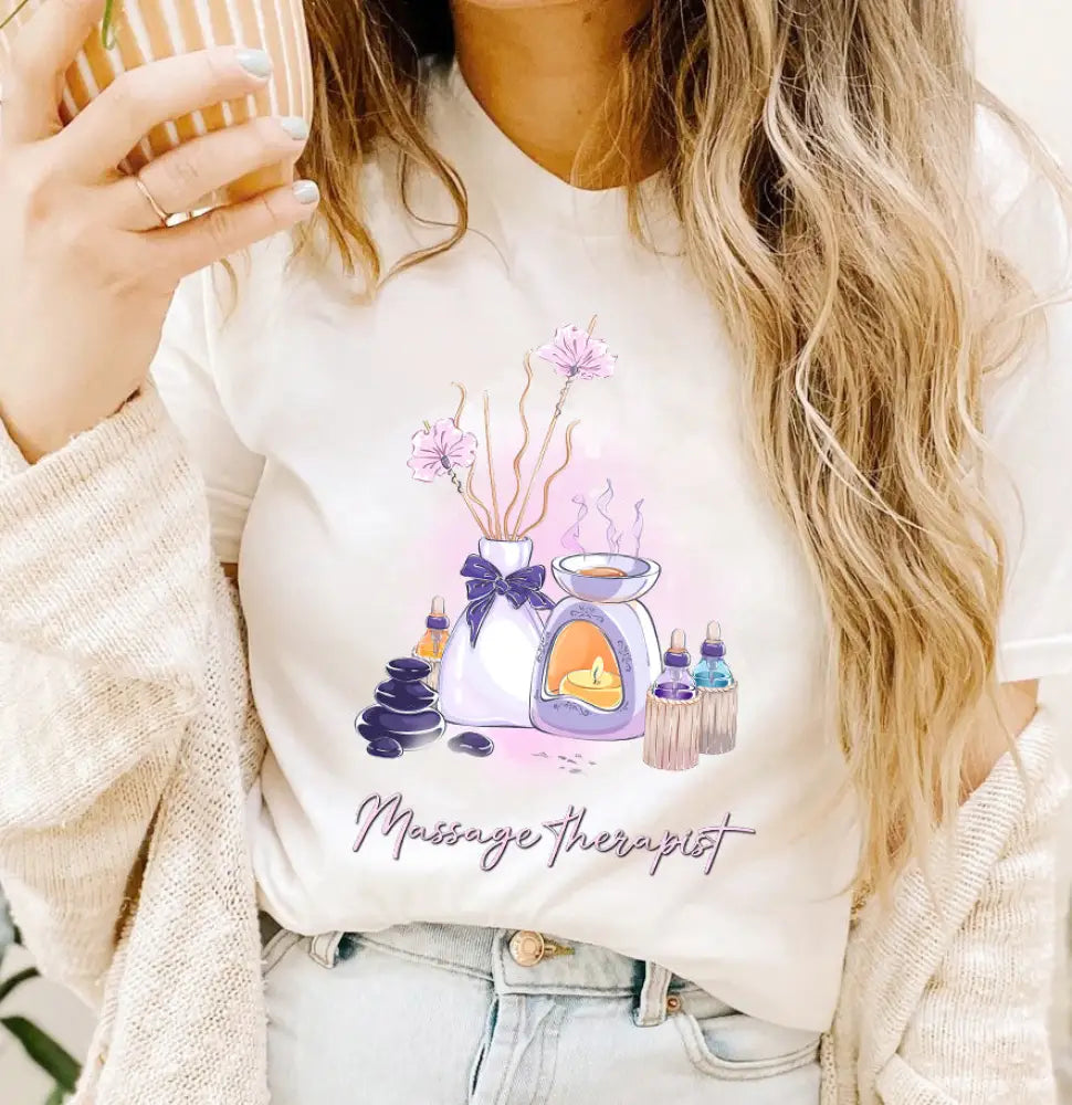 Women Shirt Massage Therapist T-Shirt T-Shirt