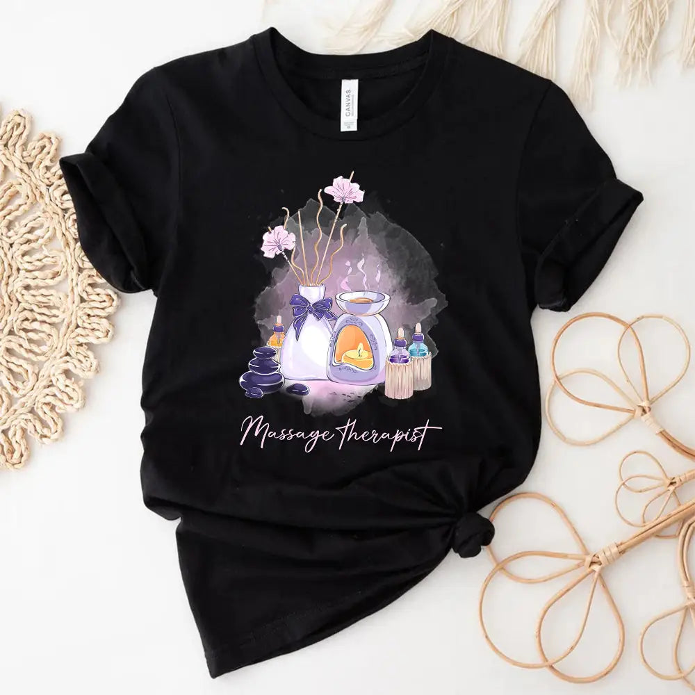 Women Shirt Massage Therapist T-Shirt T-Shirt