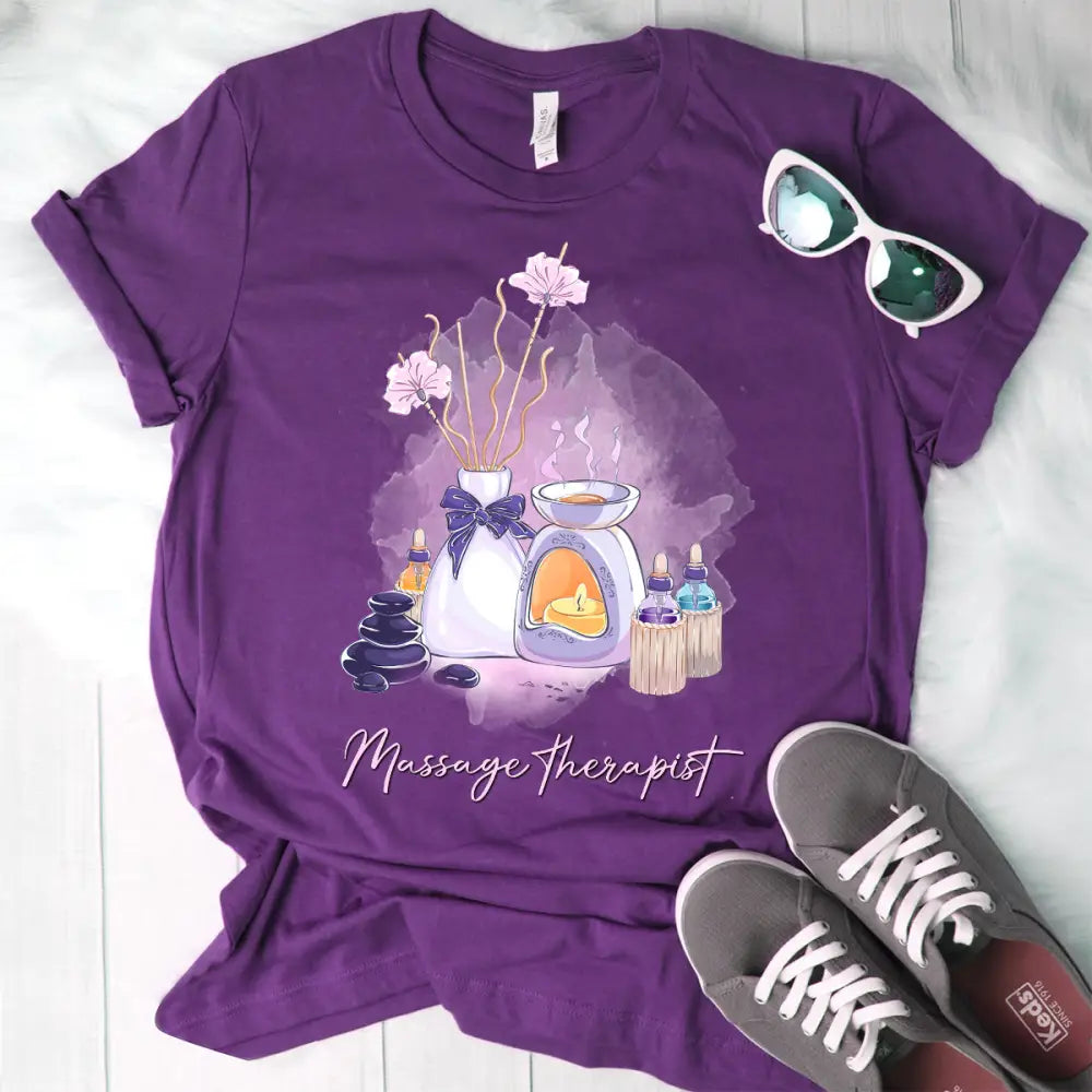 Women Shirt Massage Therapist T-Shirt T-Shirt