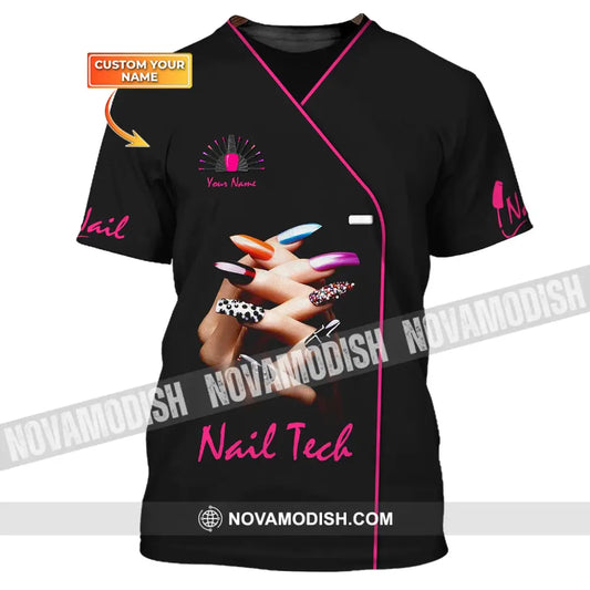 Women Shirt Nail Technician Tech Sportwear T-Shirt / S