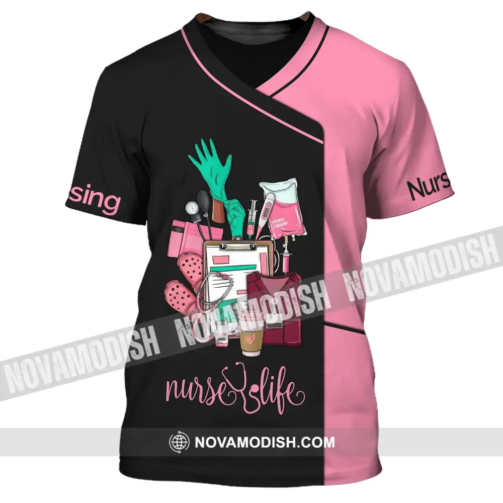 Women Shirt Nurse Life Nursing Hoodie Sportwear / S T-Shirt