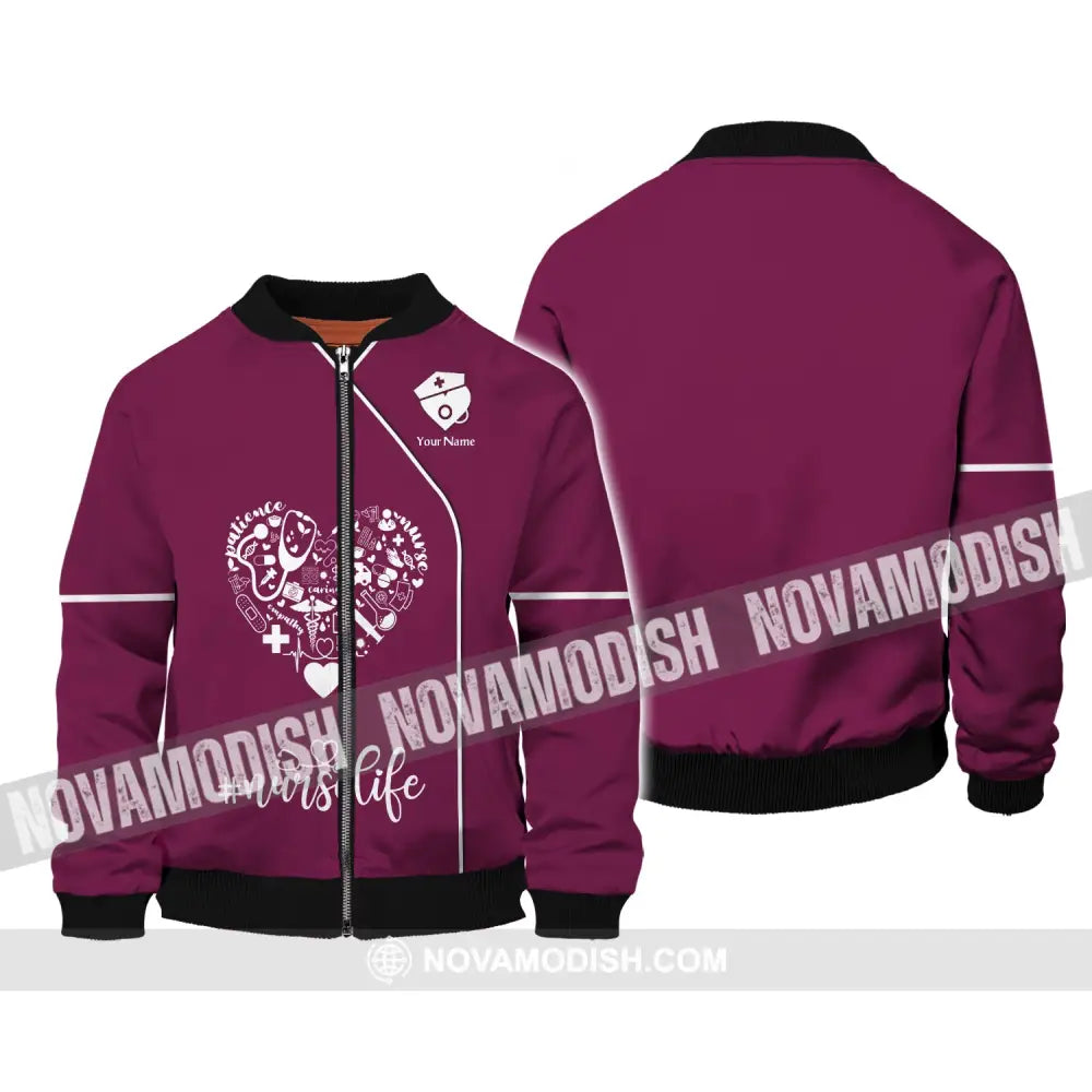 Women Shirt Nurse Life Nursing Hoodie Sportwear T-Shirt