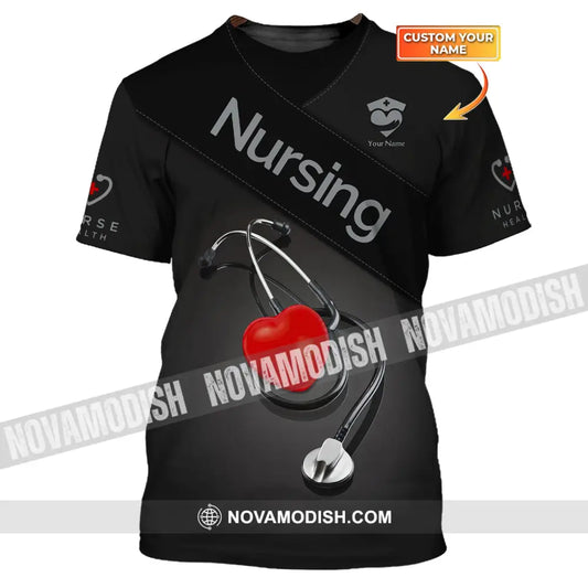 Women Shirt Nurse Life Nursing Hoodie Sportwear T-Shirt / S