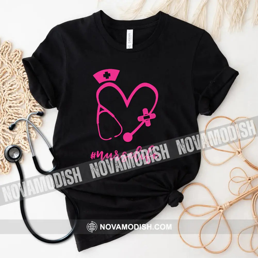 Women Shirt Nurse Life Nursing T-Shirt T-Shirt