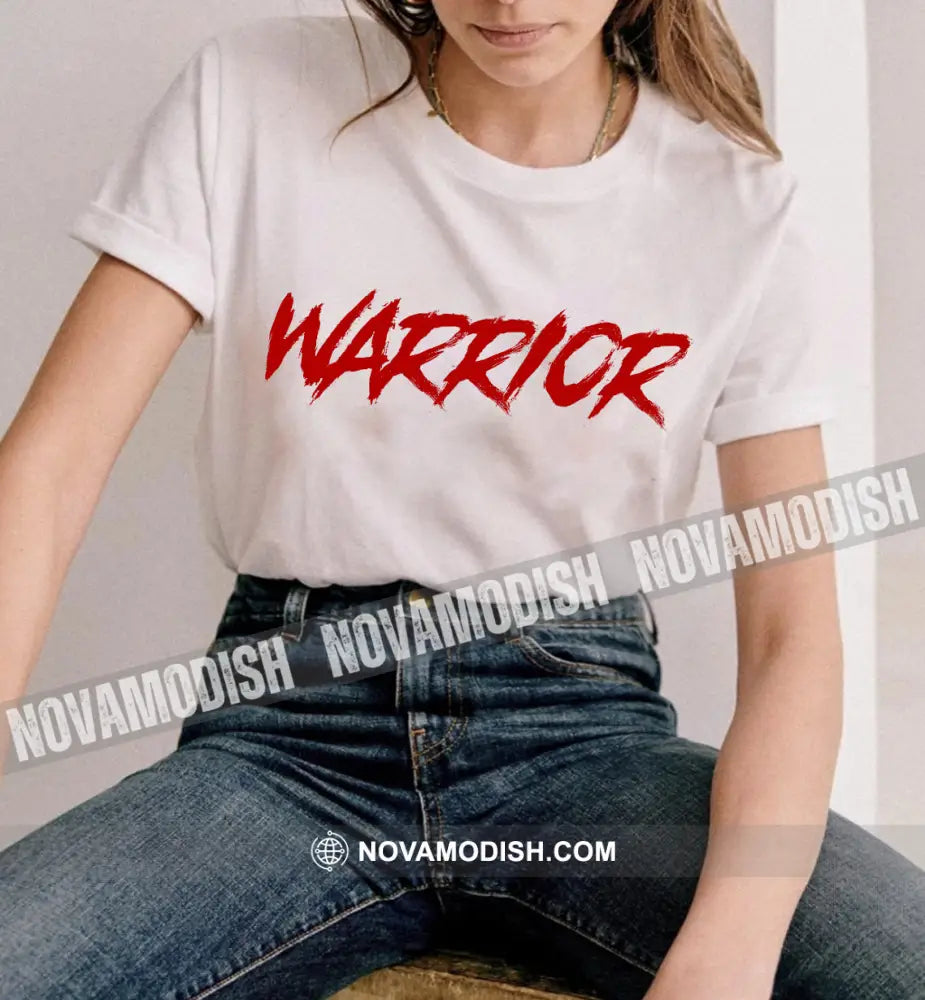 Women T-Shirt Long Sleeve Shirt Warrior T-Shirt Blood In Out Gift For