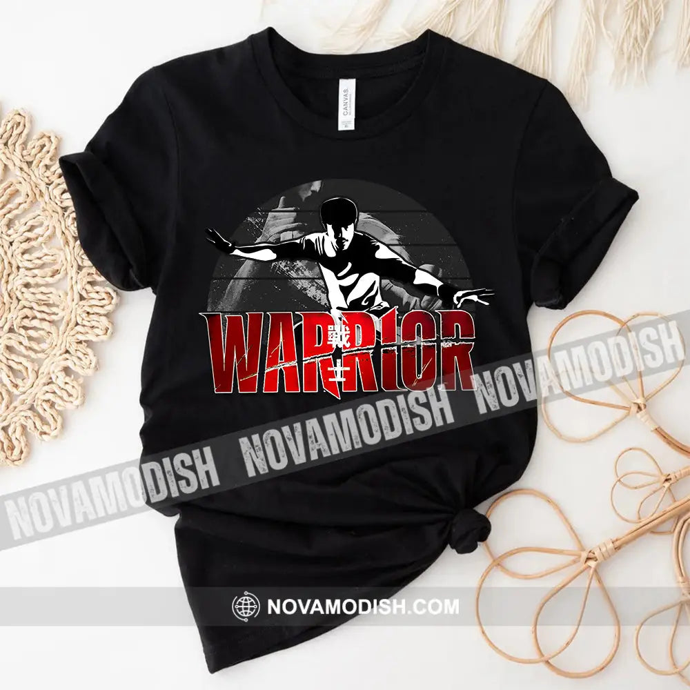 Women T-Shirt Long Sleeve Shirt Warrior T-Shirt Gift For