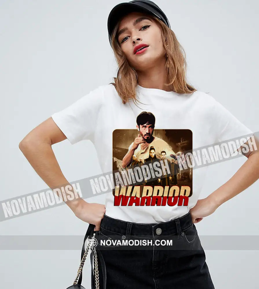 Women T-Shirt Long Sleeve Shirt Warrior T-Shirt Gift For