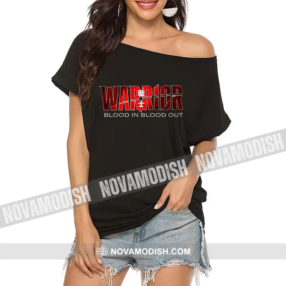 Women T-Shirt Long Sleeve Shirt Warrior T-Shirt Gift For