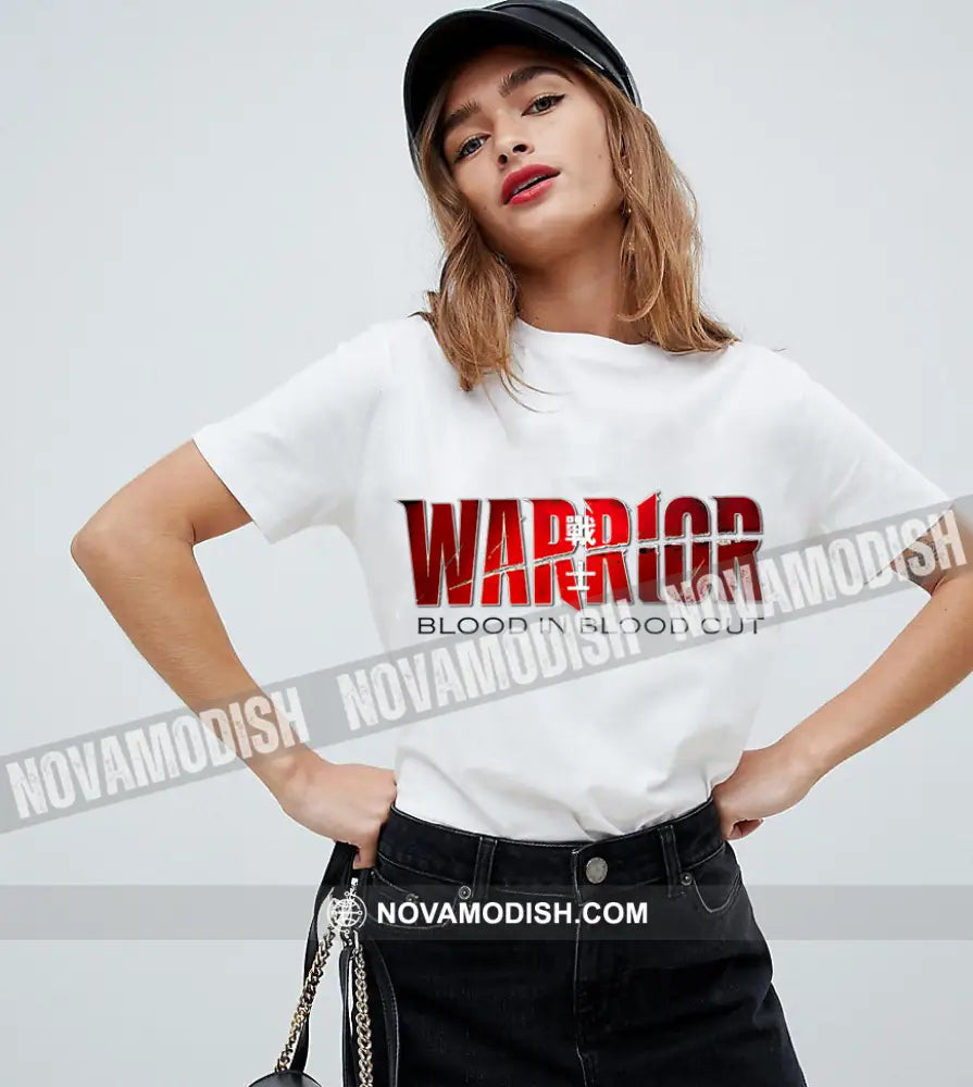 Women T-Shirt Long Sleeve Shirt Warrior T-Shirt Gift For