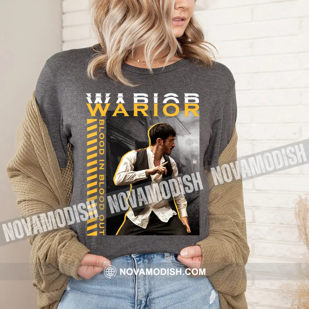 Women T-Shirt Warrior T-Shirt Blood In Out Sweater Gift For