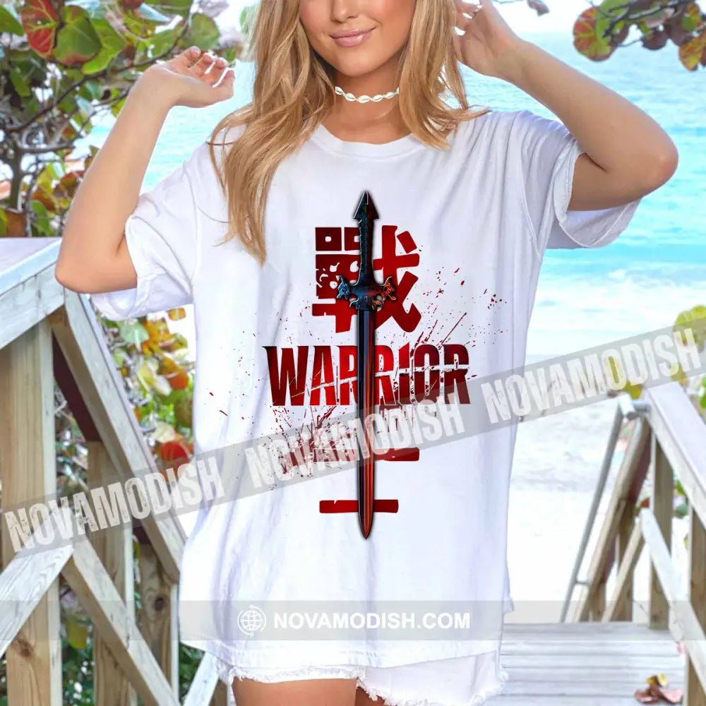 Women T-Shirt Warrior T-Shirt Gift For