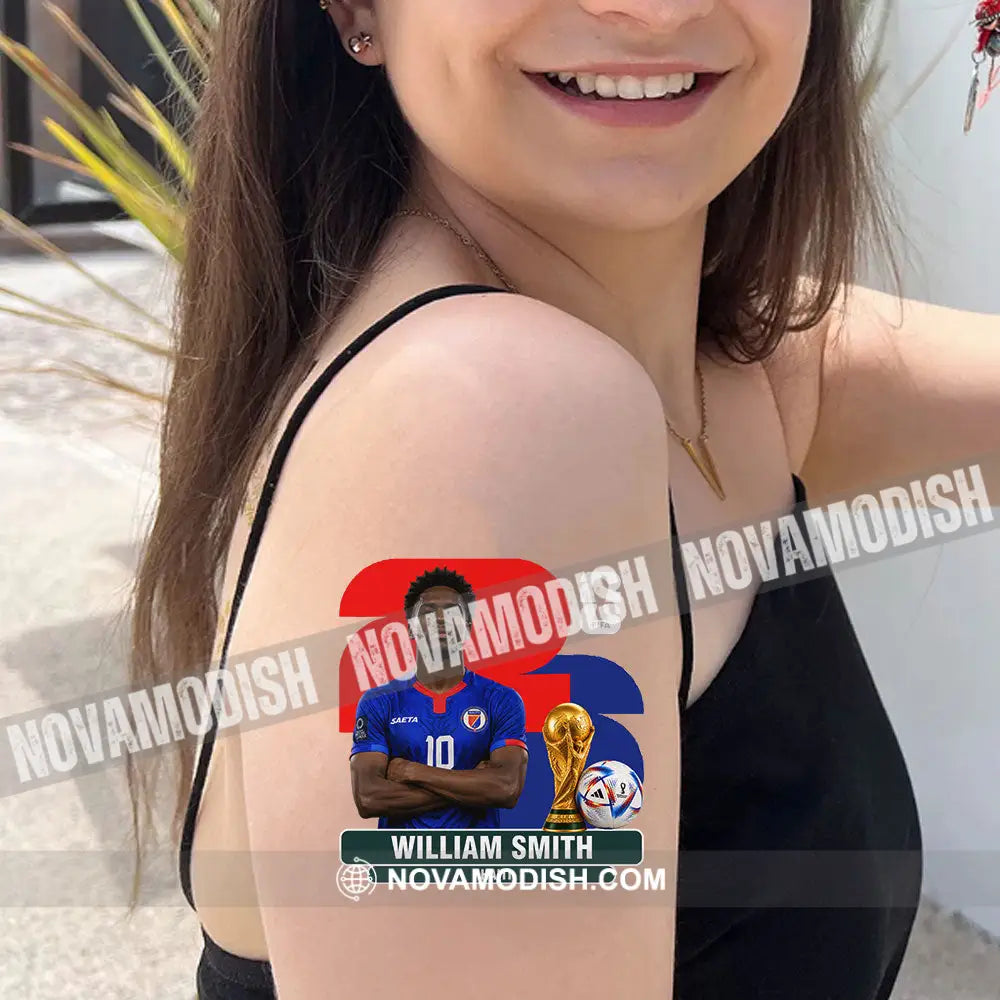 World Cup 2026 Custom Temporary Tattoo Personalized Tattoo Fake Tattoo - Temporary Tattoo