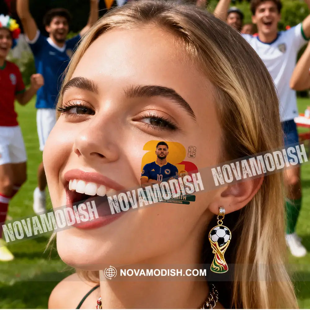 World Cup 2026 Custom Temporary Tattoo Personalized Tattoo Fake Tattoo - Temporary Tattoo