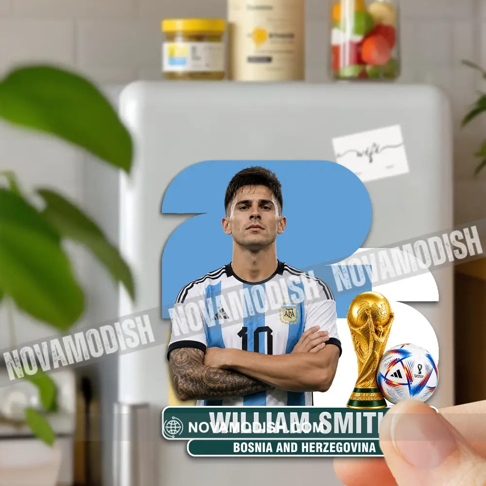 World Cup 2026 Fridge Magnet - Personalized Fridge Magnet - Fridge Magnet